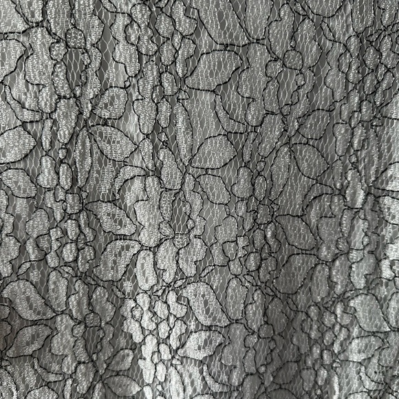 ModCloth NWT Navy Lace Contrast Dress 2X Peter Pan Collar Fit & Flare - Picture 7 of 13